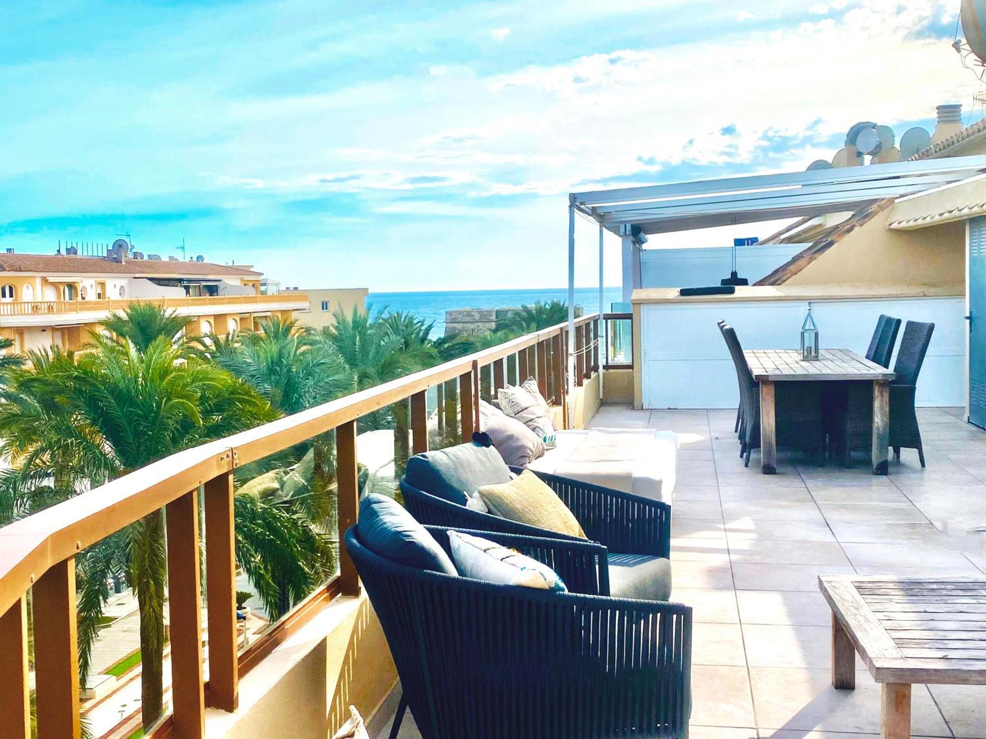 Penthouse Seven Oceans Moraira Lejlighed Eksteriør billede
